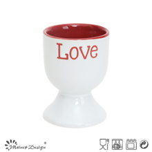 Romantic Silk Screen Love Word Egg Cup